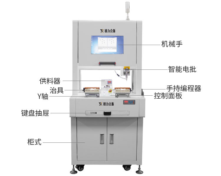 單頭雙工位鎖螺絲機7